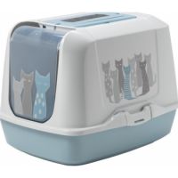 Trendy Cat Litter Box  Maasai Light Blue Jumbo