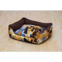 Catry Dog/Cat Printed Cushion Beds-95 70x60x18 cm