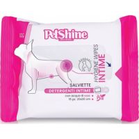 PetShine Wet Wipes Intime 15Pcs	30 x 20 cm