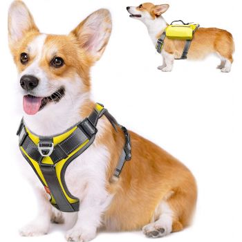  Fida Dog Harness – Yellow Medium 