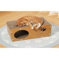 Saas Cats Scratching Board Toy House (50*27*25) 3060