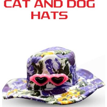  SAAS Pet Hat with Glass Large 