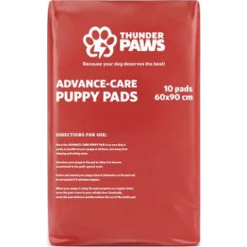  Thunder Paws Advance-Care Puppy & Kitten Pads 60x90cm (10pcs) Uscented 