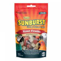Higgins Sunburst True Fruits Gourmet Natural Treats for Bird, 5 Oz