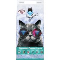 NutraPet Diamondzzz Clumping Cat Litter Silica Gel Japanese Cherry - 2.7kg