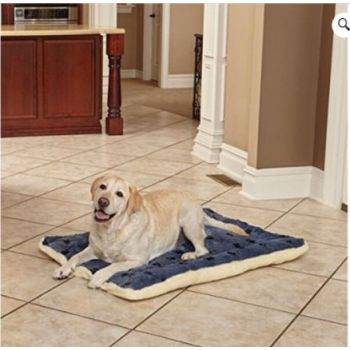  QuietTime Reversible Paw Print Fleece Pet Bed 22inches 