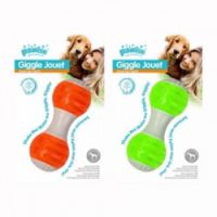 PAWISE GIGGLE JOUET DUMBELL :14575
