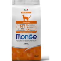 Monge Natural Superpremium Monoprotein Sterilised Duck 1.5KG