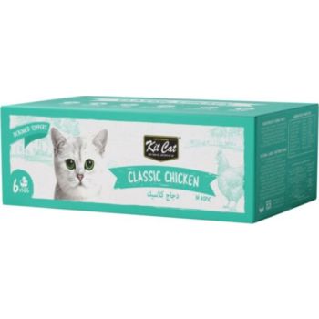  Kit Cat Deboned Classic Chicken Toppers 6x50g 