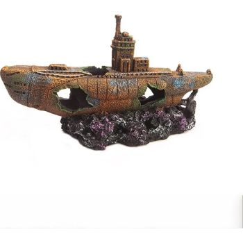  Smart Fish Aquarium Decoration (CH518) 17.5*6.5*11 