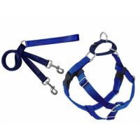 Freedom No-Pull Harness and Leash -  Royal Blue / Medium 1"