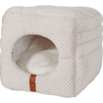  Paloma 2in1 Cube Cat Beds Beige 