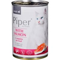 Piper Cat with Salmon 400 gm