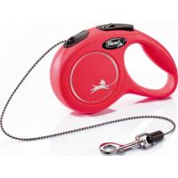 Flexi New Classic XS Cord 3 m, Red