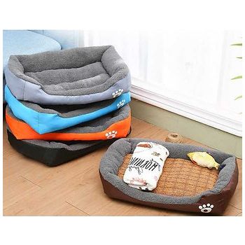  Petbroo Cushion Bed-XS-45x30Cm (GREY IN COLOR) 