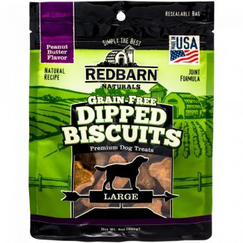  Red Bran Grain Free Dipped Biscuits SML Peanut Butter 