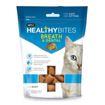  M&C Healthy Bites Breath & Dental Cat/Kitten 