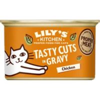 Lily's Kitchen Tasty Cuts Chicken Wet Cat Food - 85G