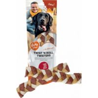 Duvo Twist'N Roll Twisters Beef 25cm - S