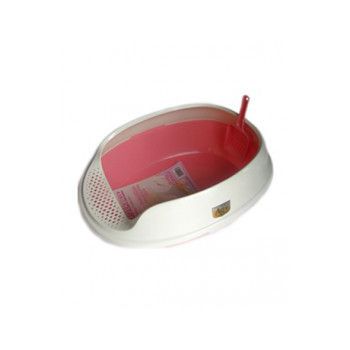  Nutra Pet Cat Toilet Deodorized Cat Litter Tray Pink 50*38*20 cm 