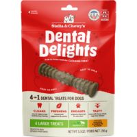 Stella & Chewy’s Dental Delights Large 4 ct