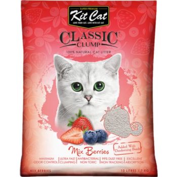  Kit Cat Classic Clump Cat Litter 10L (Mix Berries) 