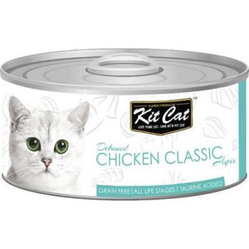  Kit Cat Wet Food Chicken Classic  85g 
