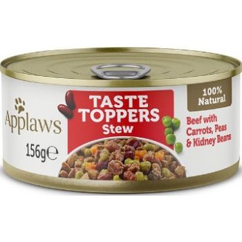  Applaws Topper in Stew Beef with Veg Dog Tin 156g 
