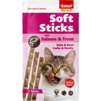  SANAL CAT Soft Sticks Salmon & Trout 