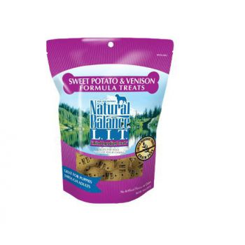  Natural Balance L.I.T Sweet Potato & Venison Dog Treats - 8oz 