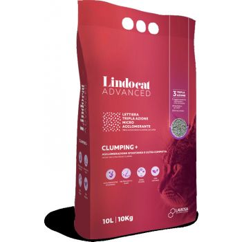  Lindo Cat Litter Natural Bentonite Advanced Clumping 10 L (Fragrance Free) 