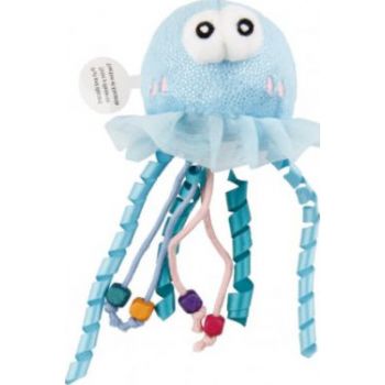 Gigwi Shining Friends Jellyfish with activated LED light & Catnip inside 