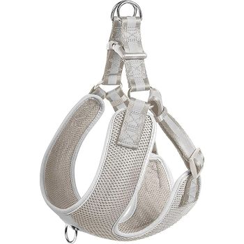  Fida Step-in Dog Harness – Reflective Grey Xs   XS: Girth 16in – 18in (40.6cm – 45.7cm) 