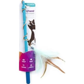  SmartyKat® Frisky Flyer™ Feather Wand Cat Toys 
