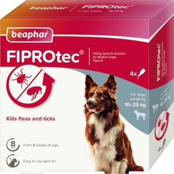  Fiprotec for Medium Dog - 4 Pipettes (EXP: AUG 21 2025) - 4PCS LEFT 