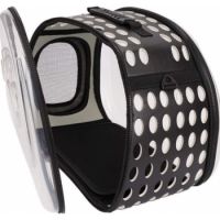 Woofy Transparent  Pet Handbags Carrier  Black 42x26x35 cm