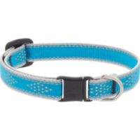 Reflective Safety Cat Collar – Blue Diamond Without Bell
