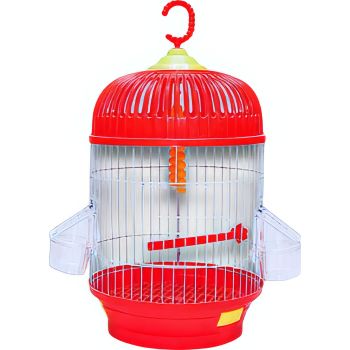  Round Bird Cage SA2242(red) 44X23cm 