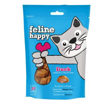  M&C Feline Happy Treats Duck 