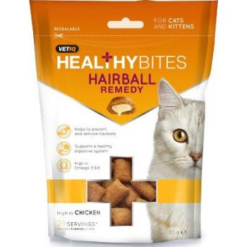  M&C Healthy Bites Hairball Remedy Cat/Kitten 