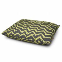 Outdoor Water Resistant Dog Bed Yellow Large