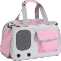Helepet Soft Pet Carry Bag  Pink   45*30*30 cm