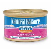 Natural Balance OU WBH Chicken, Salmon & Duck Canned Cat Food 6oz X (24Pcs)