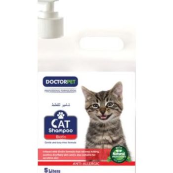  Doctor Pet Cat Shampoo Biotin 5L 