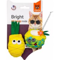 FOFOS Juice & Pineapple With Catnip Cat Toys