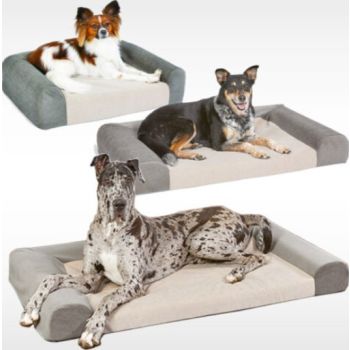  MidWest Signature QuietTime® Memory Foam Sofa Bed Grey XL 89.2 L x 142 W x 15.3 H cm 