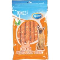 DUVO+CHICKEN TWISTED DENTAL STICKS 100G (5414365247010)