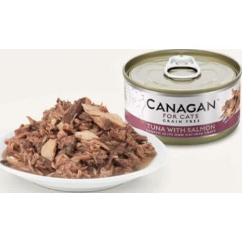  Canagan Tuna with Salmon Cat Tin Wet Food 75g 