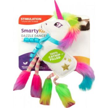  SmartyKat® Dazzle Dancer™ Disco Unicorn With Felt Cat Toys 