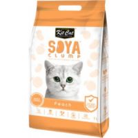 Kit Cat Soya Clump Soybean Cat Litter – Peach 7L
